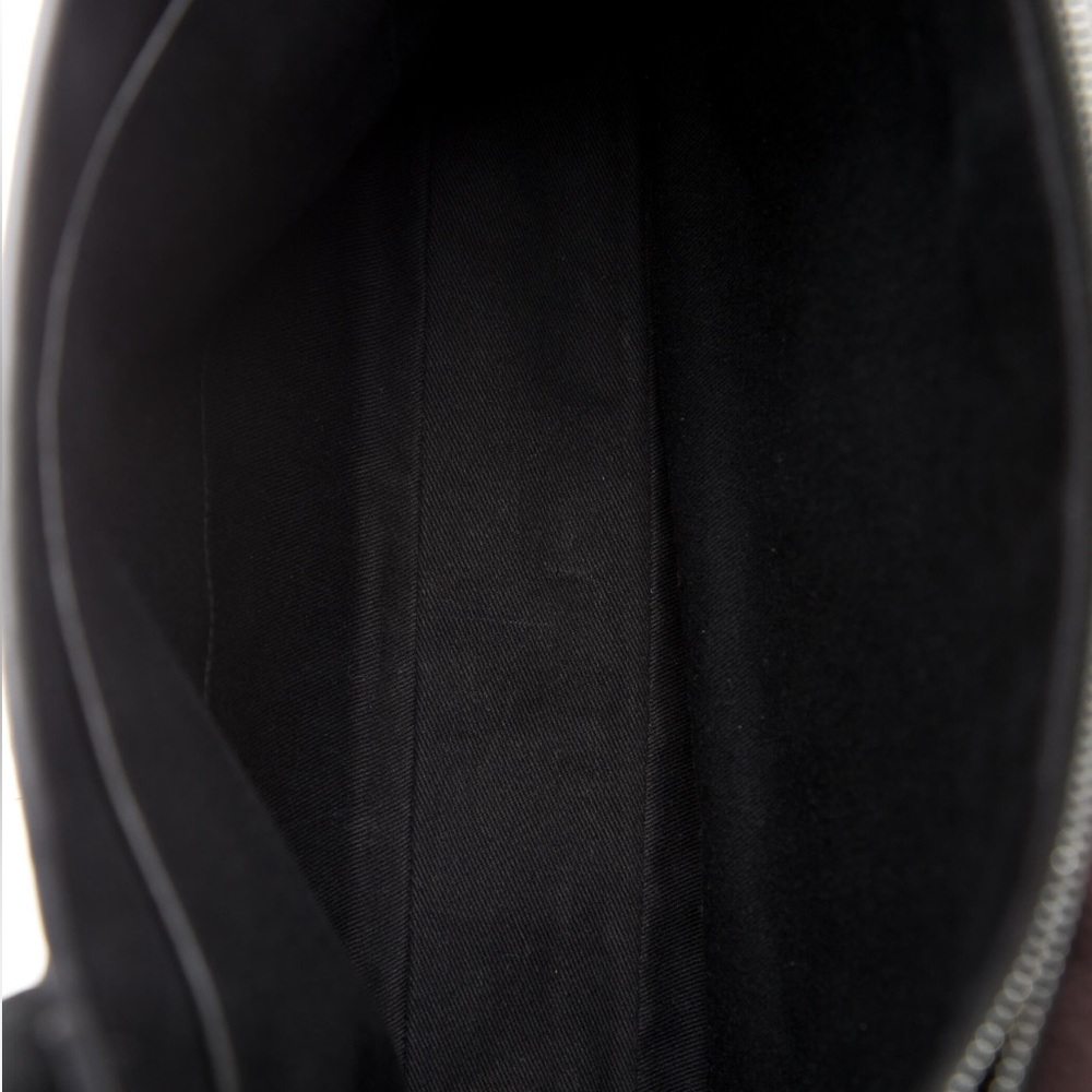 CELINE Vintage Monogram Black Canvas Tote - Picture 7 of 11